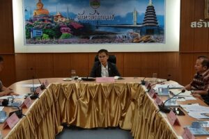 บึงกาฬประชุมจัดกิจกรรมจิตอาสาต้านภัยแล้ง