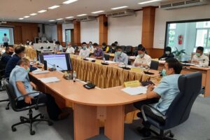 บึงกาฬประชุมคณะกรรมการควบคุมโรคติดต่อจังหวัดบึงกาฬ