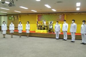 พระบาทสมเด็จพระเจ้าอยู่หัวพระราชทานเครื่องช่วยหายใจให้โรงพยาบาลบึงกาฬ