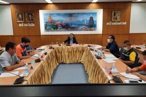 บึงกาฬ ประชุมแก้ไขปัญหาน้ำท่วมซ้ำซากในพื้นที่เสี่ยง