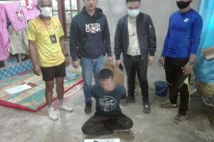 ศรีวิไล-เจ้าหน้าที่บุกจับหนุ่มวัย30ปีพร้อมของกลางยาบ้า 1,688 เม็ด