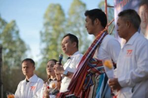 “ภูมิพันธ์ บุญมาตุ่น” หาเสียงโค้งสุดท้าย วอนชาว “บึงกาฬ” ให้โอกาสคนธรรมดาเปลี่ยนการเมืองท้องถิ่นเป็นเรื่องของทุกคน