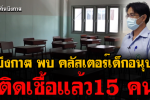 บึงกาฬ คลัสเตอร์เด็กอนุบาลติดโควิดแล้ว 15 ราย เร่งกักตัวกลุ่มเสี่ยง