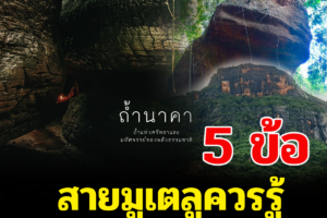 5 ข้อที่ควรรู้ก่อนเที่ยวสายมูที่ถ้ำนาคา