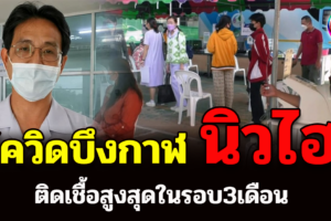 โควิดบึงกาฬนิวไฮติดเชื้อสูงสุดในรอบ3เดือนเดินหน้าเจอแจกจบ