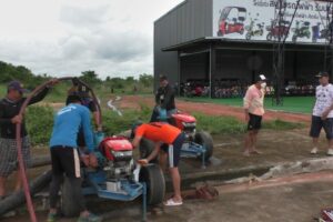 ฝนตก-น้ำท่วมขัง เทศบาลบึงกาฬเร่งสูบน้ำพื้นที่ลุ่มต่ำ