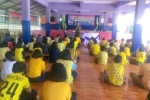 สหกรณ์จังหวัดบึงกาฬ เข้าร่วมกิจกรรมประชุมใหญ่สามัญประจำปีการศึกษา 2564 ณ โรงเรียนบ้านนาคำแคน