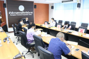 สำนักงานสหกรณ์จังหวัดบึงกาฬ ประชุมพิจารณาเงินกู้กองทุนพัฒนาสหกรณ์ ครั้งที่ 6