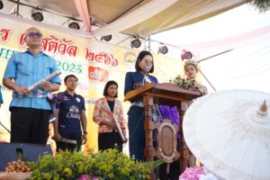 บึงกาฬ เปิดงาน “ปากคาดเกษตรเฟสติวัล” เทศกาลผลไม้พร้อมโชว์ควายงาม